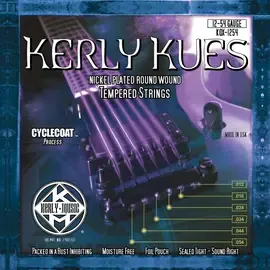Струны для электрогитары Kerly KQX-1254 Kues 12-54