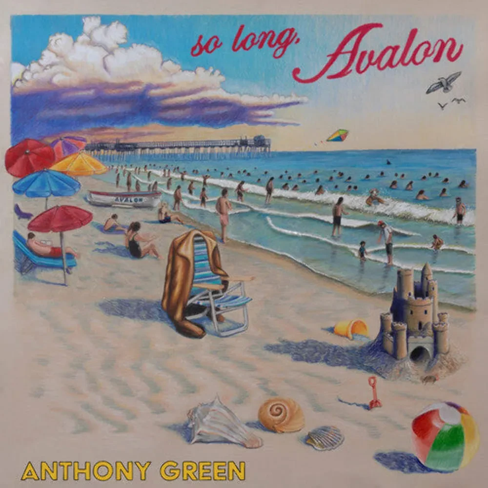 Виниловая пластинка Anthony Green – So Long, Avalon (Релиз 2025) Gold & White Swirl