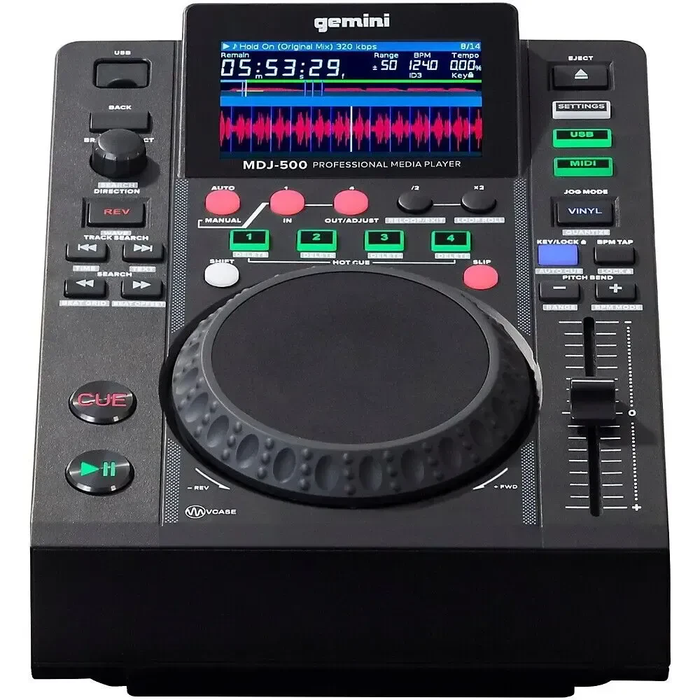 DJ-контроллер с джогом Gemini MDJ-500