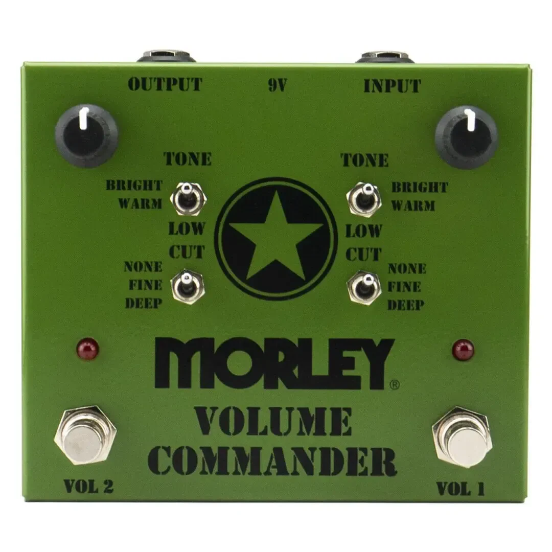 Педаль эффектов для электрогитары Morley Volume Commander Green