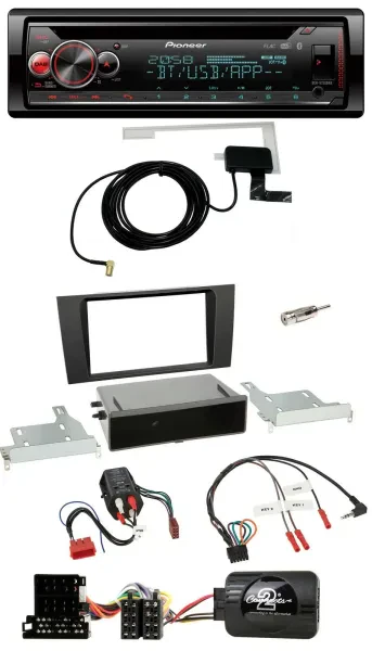 Pioneer DAB CD Lenkrad USB Bluetooth Autoradio für Audi A4 B5 1999-2001 BOSE Vol