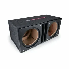 MTX SLH12X2 12" Sledgehammer Unloaded Enclosure For Dual Round Car Subwoofers