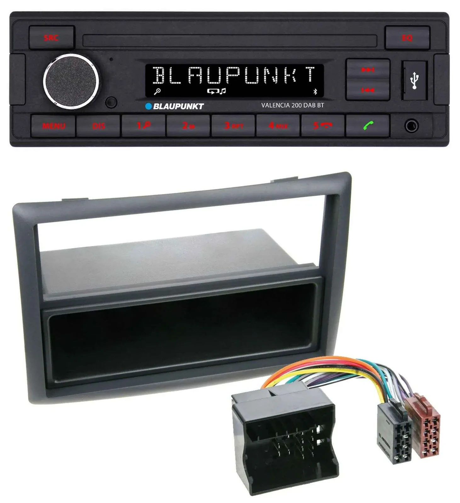 Blaupunkt DAB MP3 Bluetooth USB Autoradio für Renault Megane (2009-2010)