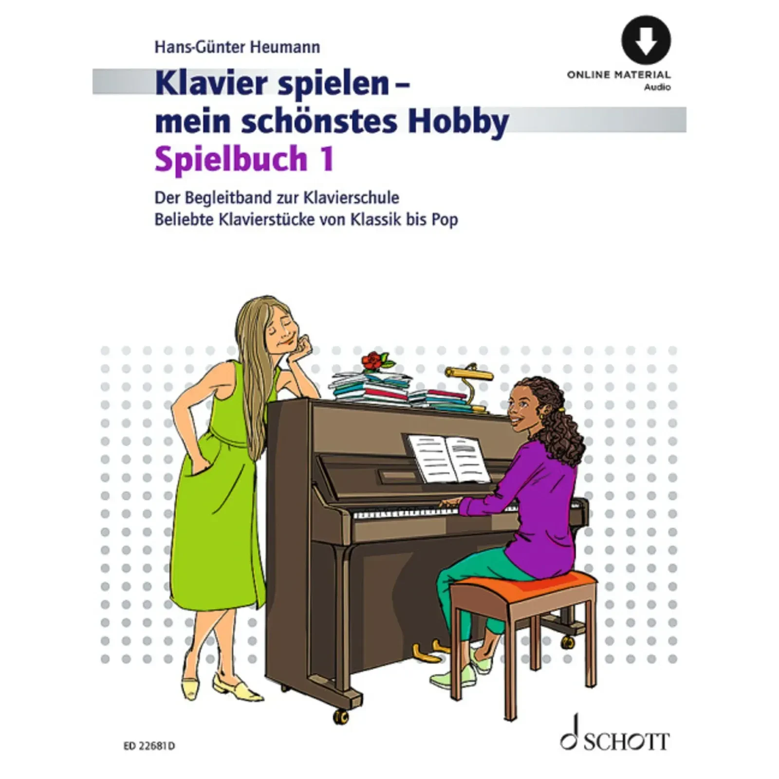 Учебное пособие Schott Music Klavierspielen Hobby: Spielbuch 1
