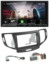 Kenwood MP3 2DIN USB DAB Bluetooth Autoradio für Honda Accord ab 11 anthrazit