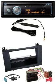 Автомагнитола Pioneer CD/USB/Bluetooth/DAB/MP3 для Mercedes SLK (R171, 2004–2011)