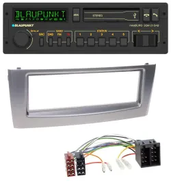 Blaupunkt USB DAB Bluetooth MP3 Autoradio für Fiat Punto Grande Punto ab 05 grau