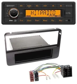 Continental 1DIN DAB MP3 AUX USB Autoradio für Alfa Romeo 159 Brera Spider 06-10