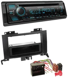Kenwood Bluetooth USB CD MP3 DAB Autoradio für Mercedes Sprinter ab 06 schwarz