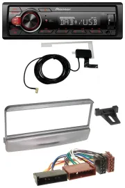 Автомагнитола для Ford Cougar/Fiesta/Escort/Focus (1995–2004) Pioneer 1-DIN MP3 DAB USB AUX
