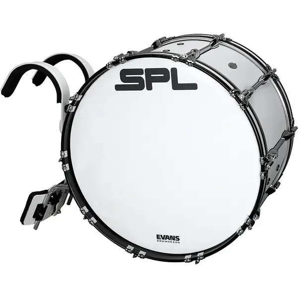 Маршевый барабан Sound Percussion Labs Birch Marching Bass Drum 24x14 White