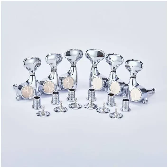 Колки гитарные GUYKER GK-510D8C 3R3L Chrome (6 штук)