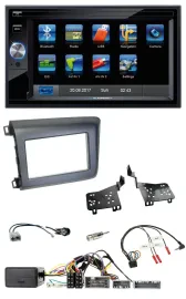 Blaupunkt SD Bluetooth 2DIN MP3 USB Lenkrad Autoradio für Honda Civic US Modelle