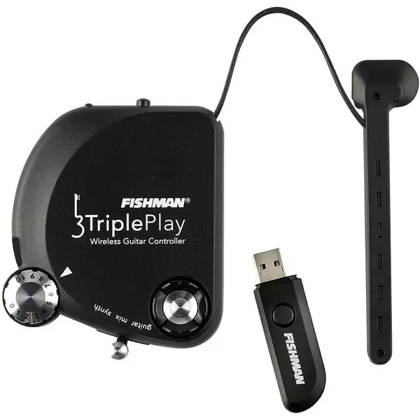 Звукосниматель для электрогитары Fishman TriplePlay Wireless MIDI Black