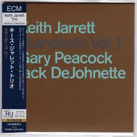 KEITH JARRETT / GARY PEACOCK / JACK DEJOHNETTE - Standards, Vol. 1 (CD, Japan)