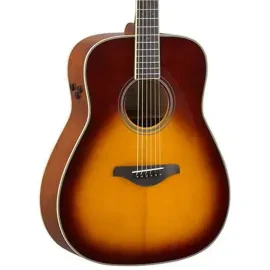 Yamaha FG TA Transacoustic Acoustic Electric Guitar Brown Sunburst