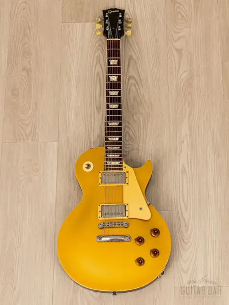 Электрогитара Greco EG-600 HH Goldtop w/gigbag Japan 1990