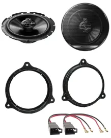 Pioneer 3-Wege 300Watt 16,5cm Lautsprecher für Renault Kadjar Captur Tür Front H