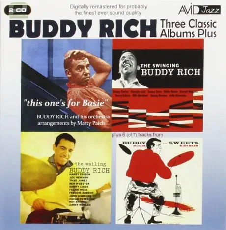 CD-диск Buddy Rich – Three Classic Albums Plus (2CD)