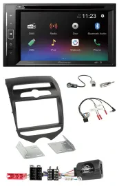 Автомагнитола Pioneer 2DIN, Bluetooth, USB, DAB, DVD для Hyundai ix20 (с 2010)