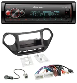 Pioneer Bluetooth USB MP3 DAB Autoradio für Hyundai i10 (ab 2013) AUX USB