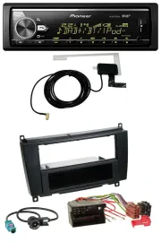 Автомагнитола для Mercedes-Benz CLK W209 (Coupe, 2004–2009) Pioneer Bluetooth, DAB, USB, MP3