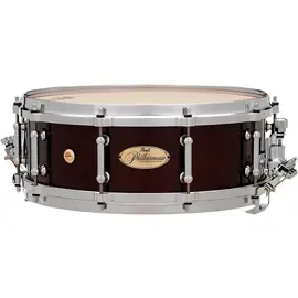 Малый барабан Pearl Philharmonic Maple 14x5 High Gloss Walnut Bordeaux