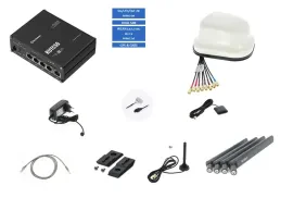 Teltonika 5G Router RUTC50-12V Antenne DZ_ANT1030w weiß TEL-RUTC50-1030W