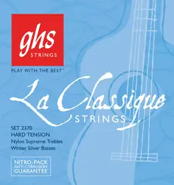 Струны для классической гитары GHS La Classique 2370 High Tension