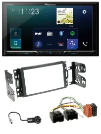 Pioneer MP3 Bluetooth USB 2DIN DAB Autoradio für Chevrolet Corvette Uplander 05-