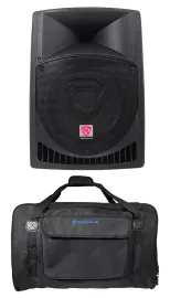 Rockville RPG12 12" Powered 800 Watt DJ PA Speaker+Carry Bag