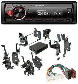 Pioneer MP3 1DIN DAB USB AUX Autoradio für Toyota RAV-4 Celica MR2 Spyder bis 05