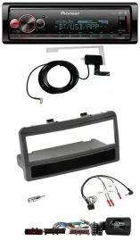 Pioneer Bluetooth DAB USB Lenkrad Autoradio für Ford Focus Escort Fiesta schwarz