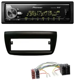 Автомагнитола Pioneer Bluetooth USB DAB MP3 для Fiat Doblo (2012–2015), Opel Combo (2010–2015)
