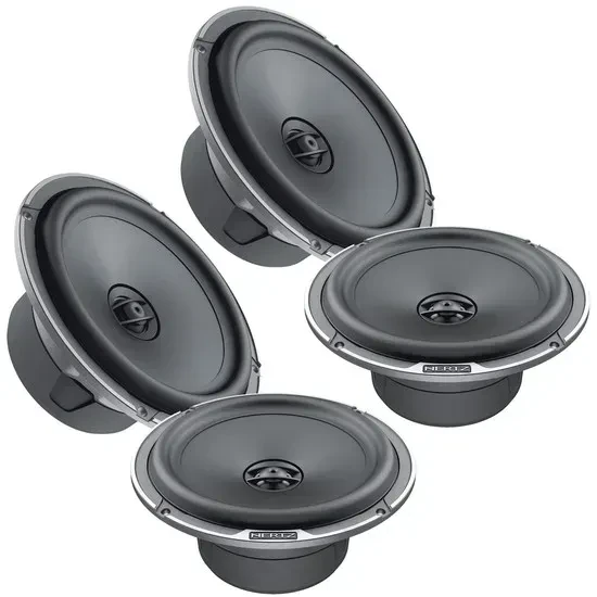 Автомобильные динамики Hertz MPX 165.3 6.5", коаксиальные, 2-way, 4 Ом, 400W RMS (набор, 2 пары)