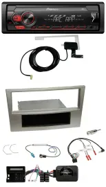 Pioneer 1DIN USB DAB MP3 Lenkrad Autoradio für Opel Zafira B Astra H Corsa D sat