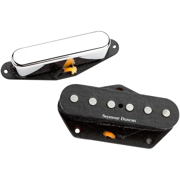 Комплект звукоснимателей для электрогитары Seymour Duncan Alnico II Pro Tele Chrome Black