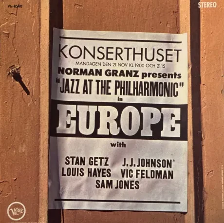 STAN GETZ / J.J. JOHNSON - Jazz At The Philharmonic In Europe (LP , Used)