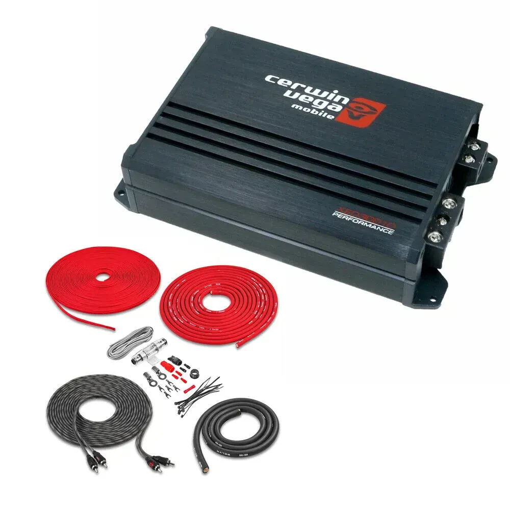 Автомобильный усилитель Cerwin-Vega XED3001D 300W, Class-D, моноблок (набор)
