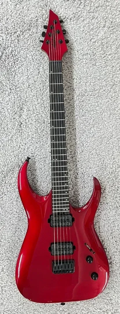 Электрогитара Jackson Pro Plus Series Signature Misha Mansoor Juggernaut HT6 6-струнная, фиксированный бридж, Red Crystal
