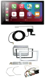 Pioneer USB Bluetooth DAB MP3 2DIN Autoradio für Opel Astra H Zafira B Corsa D m