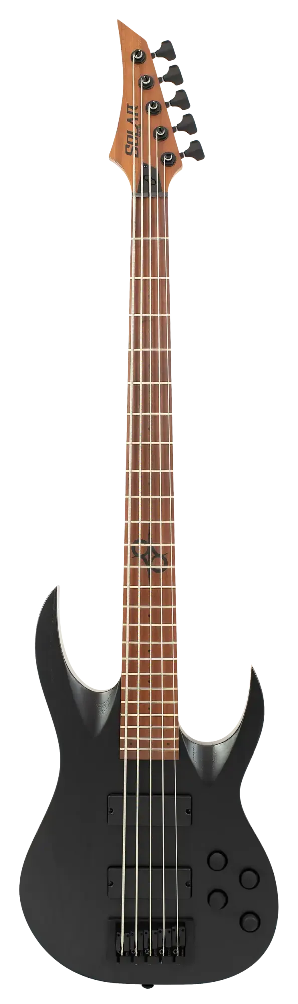Бас-гитара Solar Guitars AB2.5BOP Black Open Pore
