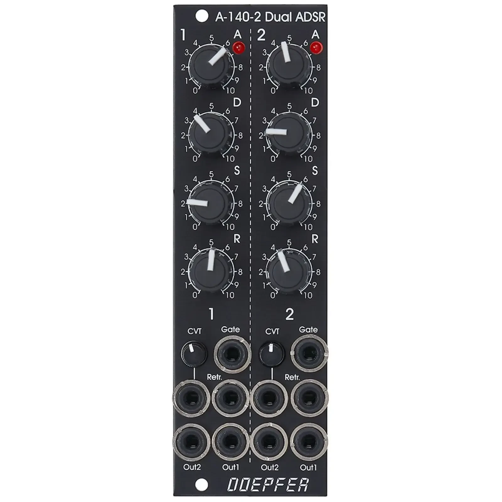 Модульный студийный синтезатор Doepfer A-140-2 Dual Micro ADSR Vintage Edition - Envelope Modular Synthesizer