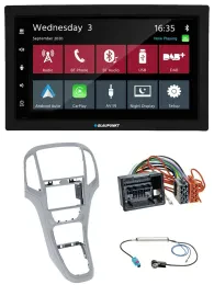 Blaupunkt 2DIN MP3 USB Bluetooth DAB Autoradio für Opel Astra J ab 2009 Platinsi