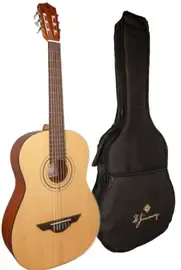 Классическая гитара H. Jimenez Educativo LG100 Full Size Nylon String Classical Guitar w/ Gig Bag