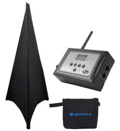 Chauvet D-Fi Hub Compact Wireless DMX Transmitter/Receiver W/ LED Display+Scrim