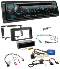 Kenwood Bluetooth USB CD Lenkrad DAB Autoradio für Dacia Duster ab 2021