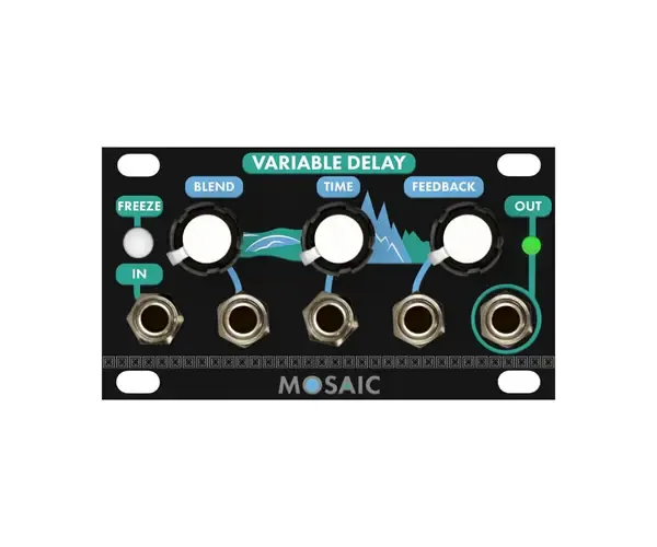 Модульный студийный синтезатор Mosaic Variable Delay Eurorack Module