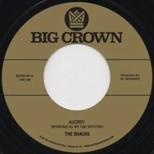 Виниловая пластинка Shacks - Audrey / Fly Fishing [New 7" Vinyl]