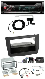 Автомагнитола Pioneer CD, DAB, USB, Bluetooth, для Alfa Romeo Mito 2008–2014, черная